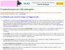 Tablet Screenshot of amincissement-lille.com